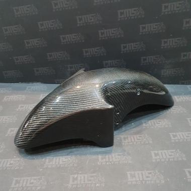 Spakbor Slebor Depan Ninja R SS Part Ori Lapis Carbon Kevlar Original
