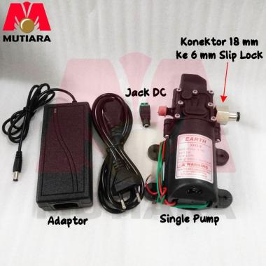 Dinamo DC 12V 100 Psi Lengkap Konektor slip lock 6 mm + Adaptor 5A