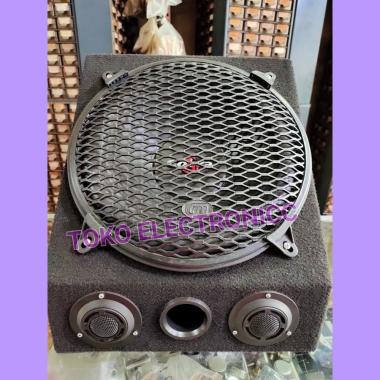 Speaker Cobra Subwoofer 12 inch + Box + Tweeter