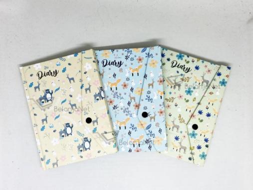Buku Diary | Buku Tulis Catatan Joyko D-1813WA-KC31 Winter Animal RANDOM ACAK