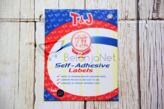 Sticker Label Tom & Jerry (Berbagai Ukuran)