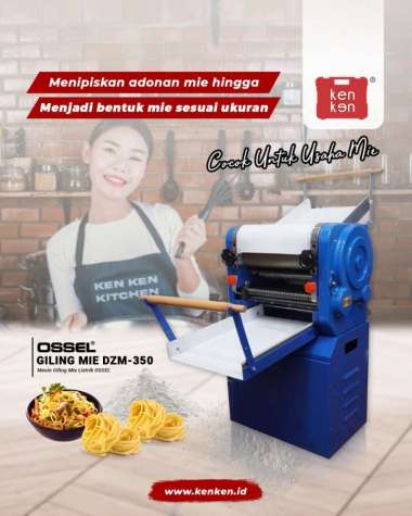 OSSEL Gilingan Mie Listrik DZM 350 Ossel Mesin Giling Mie Listrik DZM 350 Ossel Gilingan Mie DZM350