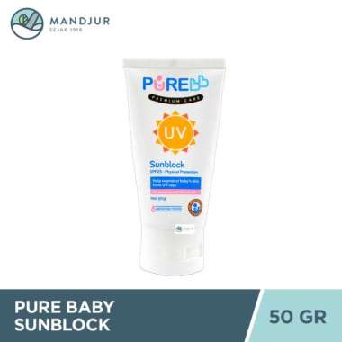 Pure Baby Sunblock SPF 25 50 gr - Sunblock Khusus Baby dan Anak