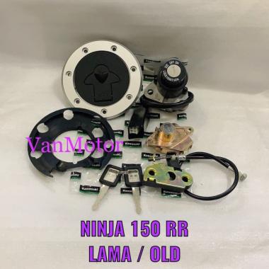KUNCI KONTAK NINJA 150 RR LAMA NINJA RR OLD SET TUTUP TANGKI KAWASAKI