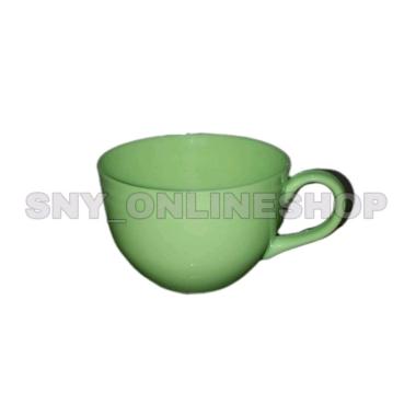Gelas Gagang / Gelas Plastik / Cangkir Plastik / Mug Plastik Hijau