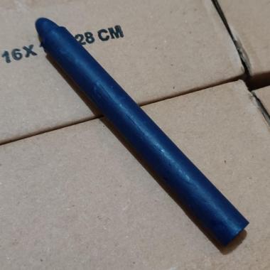 Kapur Marking Crayon Untuk Besi Kayu Kaca Biru
