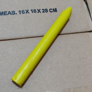 Kapur Marking Crayon Untuk Besi Kayu Kaca Kuning