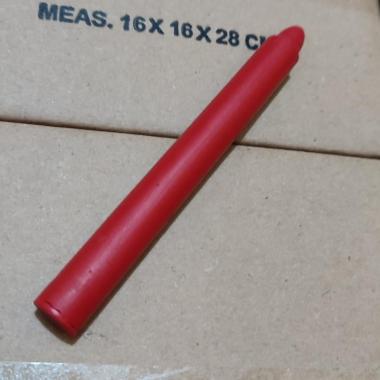 Kapur Marking Crayon Untuk Besi Kayu Kaca Merah