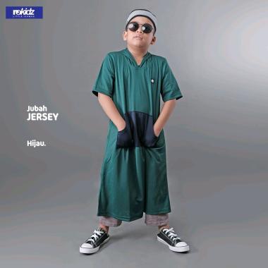Jubah Jersey Rokidz XXL HIJAU