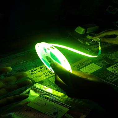 Lampu Led Strip Cob Dc12V 1500Led Per 5Meter Strip Light Cob Ip33 Hijau / Green