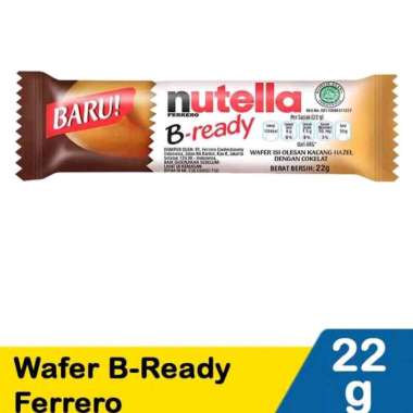Nutella B Ready 22g | Wafer isi kacang coklat hazelnut