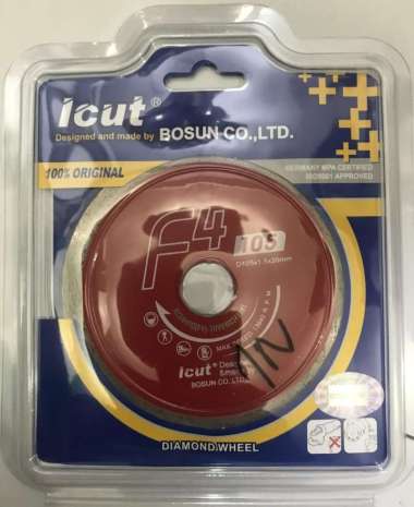Diamond Wheel Mata Gerinda Potong Granit / Keramik BOSUN iCut F4