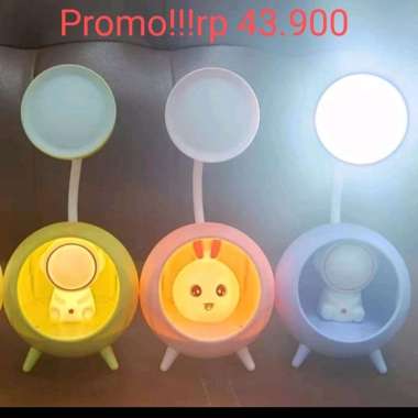 LAMPU BELAJAR LED PORTABLE KARAKTER ANIMAL