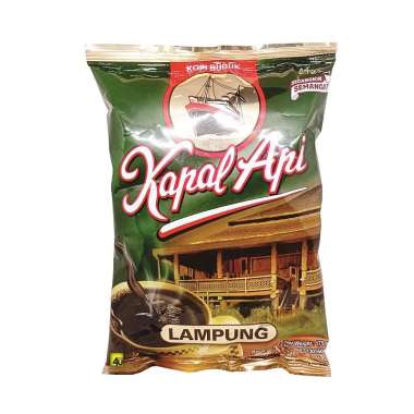Kapal Api - Kopi Hitam Tubruk - 150 gr BAG LAMPUNG