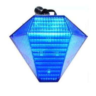 Raja Motor Lampu Stop Lampu Belakang LED Laser Model Half Diamond Kecil Motor Laser TailLights 12V B