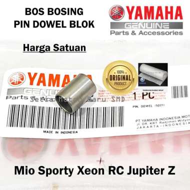 Bos Bosing Pin Dowel Blok Mio Sporty Xeon RC Jupiter Z Asli Original Yamaha Surabaya 918101480900
