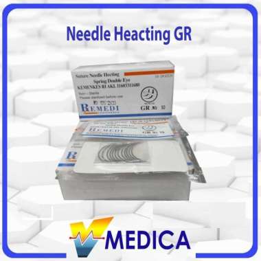 Needle Heacting GT dan GR/Jarum Jahit Kulit Heacting /Jarum Jahit Otot GT 9
