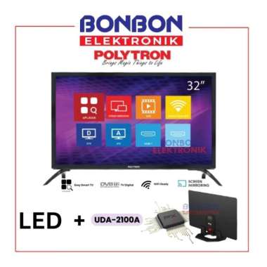 Termurah Polytron Led Easy Smart Digital Tv 32 Inch Pld 32Mv1859 Mola Youtube [New Diskon Baru Promo +Antena PX