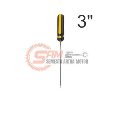 Obeng Color Line Kenmaster 3 4 5 inci (+) Plus (-) Minus Kembang 3inci (+) plus