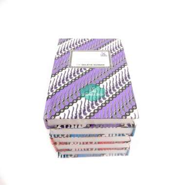 Buku Tulis Hard Cover A6 200 Gelatik Kembar GK (1/4 Folio) Kecil 10x15cm 200 Lembar - 1 Pack Isi 3 B