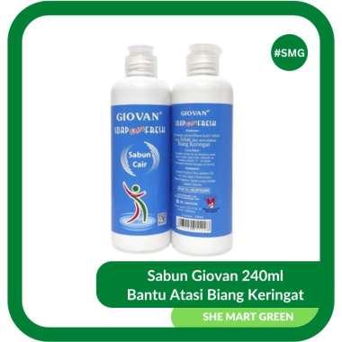 Sabun mandi cair Giovan 240ml