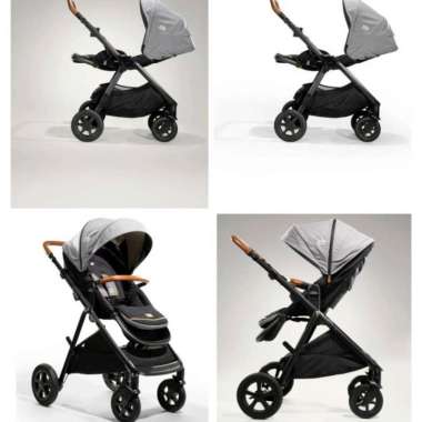 Stroller Joie Signature Aeria Reversible Included Rain Cover Carbon