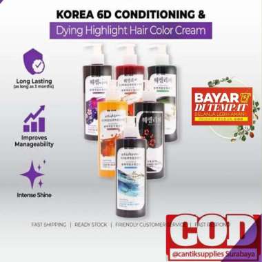 Shampoo Hair Color Weideron water intense colour shampo hair menicure Matcha ash green-42