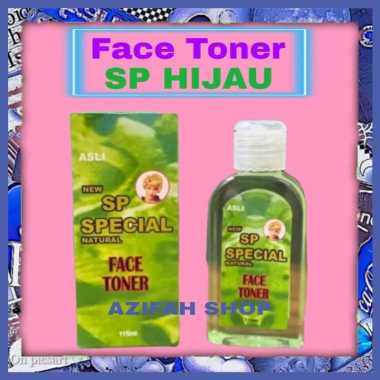 FACE TONER SP HIJAU SPECIAL ORIGINAL BPOM-TONER PENGHILANG FLEK HITAM-TONER GLOWING PALING AMPUH-TON