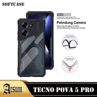 Case Transparan TECNO POVA 5 PRO Casing Cover POVA 5 PRO