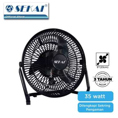 SEKAI Kipas Angin Meja / Kipas Angin Duduk Tornado 9 Inch / HDO 915-S / HDO 915 S