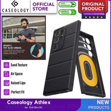 ORIGINAL Case Samsung Galaxy S24 Ultra 5G 2024 Caseology Athlex Armor Hybrid Casing S24 ULTRA ACTIVE