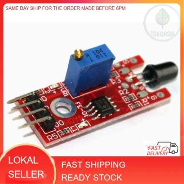 (Local Stock) KY-026 Flame Sensor Module IR Sensor Detector for temperature DIY arduino ky 026