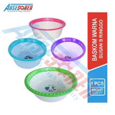 Aksesoren Baskom Waskom Susan B Ringgo 20 / Basin / Bak Air Cuci Baju / Wadah Sayuran Buah 20 cm