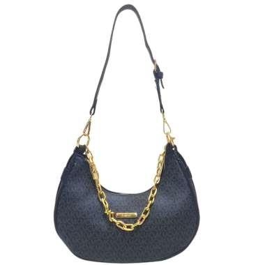 Tas Selempang Moon Bag Import Medium Sling Bag Kulit Shoulder Bag Monogram Kerja Elegant MUltifungsi