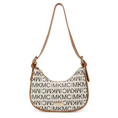 Tas Selempang Moon Bag Import Medium Sling Bag Kulit Shoulder Bag Monogram Kerja Elegant MUltifungsi