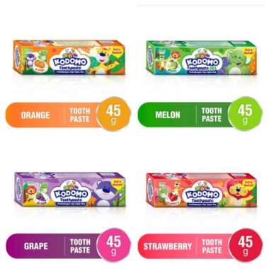 Kodomo Toothpaste 45gr - Pasta Gigi Anak Kodomo Orange