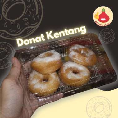 Sayur Segar - Donat Kentang Siap Makan / Donut 4 pcs