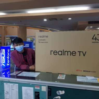 Realme Tv 43Inch - Realme Smart Tv 43" - Resmi Termurah