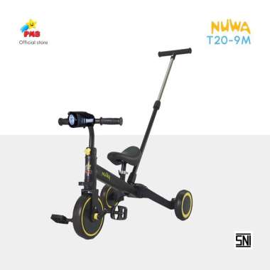 SEPEDA RODA TIGA NUWA T20-9M – PM T20-9 hitam