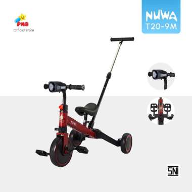 SEPEDA RODA TIGA NUWA T20-9M – PM T20-9 merah