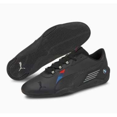 Sepatu Casual Sporty BMW MMS R-Cat Machina Puma Black-Puma Wh 306875 01 7
