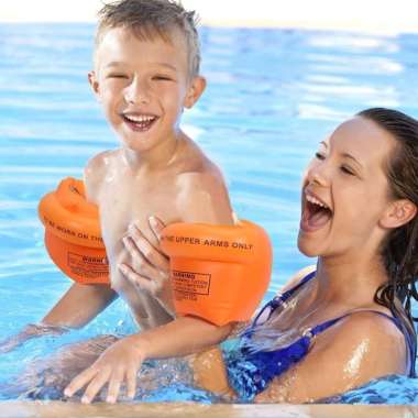 Pelampung Lengan Tangan Ban Tiup Renang Anak Arm Band Vest Berenang
