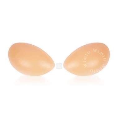 WIMIU Bra Tempel Silikon Bra Premium BH Silicone Tempel Lembut Nipple Cover Pad Tanpa Tali 033684 Cr