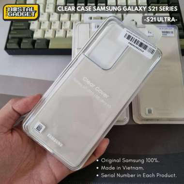 Clear Case Casing Samsung Galaxy S21 S21+ Plus S21 Ultra 5G Original SAMS S21 ULTRA