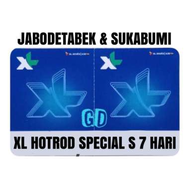 Voucher XL HOTROD SPECIAL S 7HR (JABODETABEK & SUKABUMI)