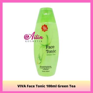 VIVA Face Tonic 100ml BPOM / Toner Penyegar Wajah Toner Wajah Green Tea 100ml