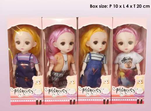 Toy Studio Mainan Boneka Korea Yuna 15 cm Lucu Imut Gemoy Kemasan Window Box SHIRT RANDOM ONLY