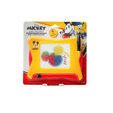Mainan Edukasi Anak EMCO Mickey & Friends Mini Doodle Board Mickey Yellow