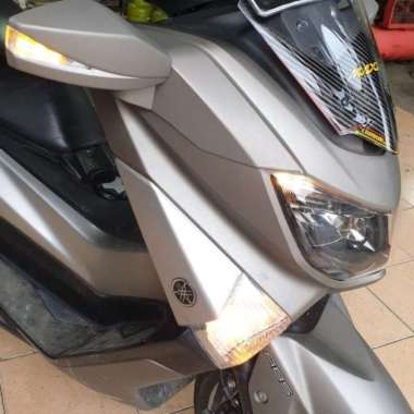 SPION LIPAT NMAX COOL MAX1 LED RUNNING DRL VARIASI LENGKAP - SEAESAW Grey Old