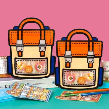 aiGooTan - GOODIE BAG 3D BACKPACK - Tas Souvenir Ultah Ulang Tahun Ransel Bag Anak Kado Hampers Lucu